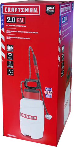 CRAFTSMAN 2 Gallon, All Purpose Cleaning Sprayer (CMXCAFG190643)