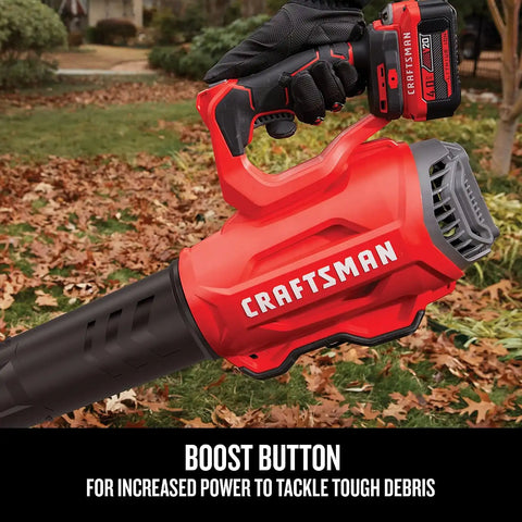CRAFTSMAN CMCBL720B V20* Cordless Axial Leaf Blower, Brushless (Tool Only) Red