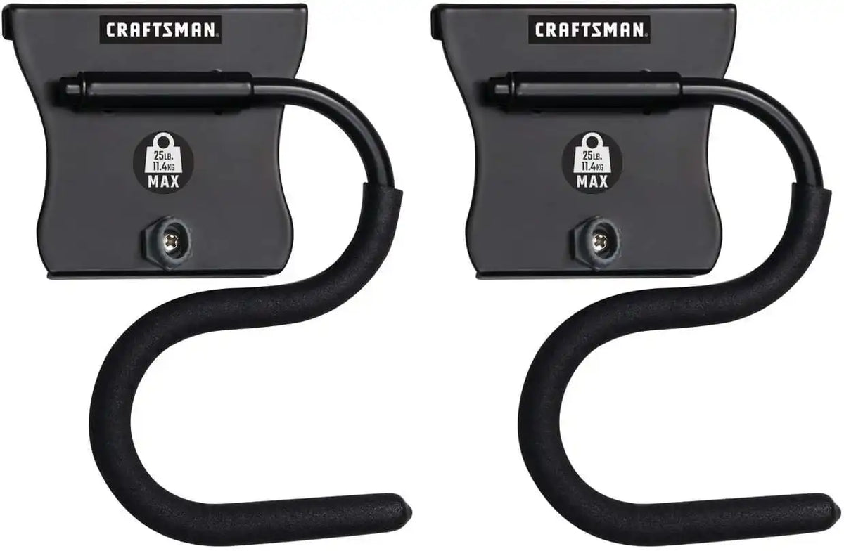 CRAFTSMAN Versatrack Garage Hooks, Curved Pivot (CMST82605VT) (Pack of 2)
