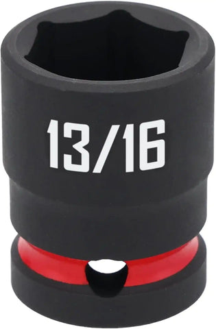 CRAFTSMAN 1/2 in Drive SAE Shallow Impact Socket 13/16 in (CMMT16855)
