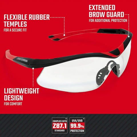 Craftsman 500, Heavy Duty, Safety Glass - Clear