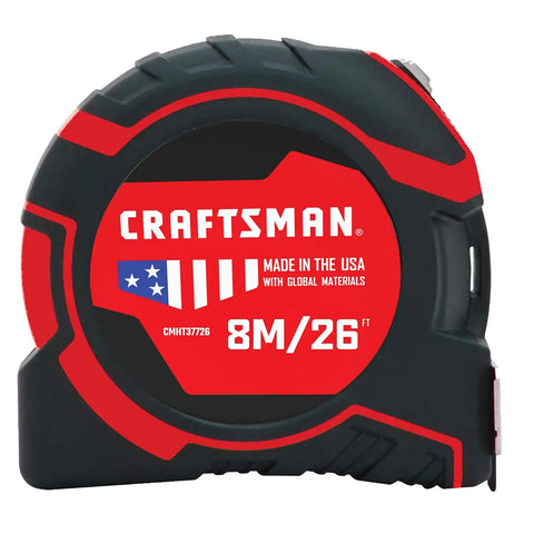 CRAFTSMAN Tape Measure 26-Foot (CMHT37726S)
