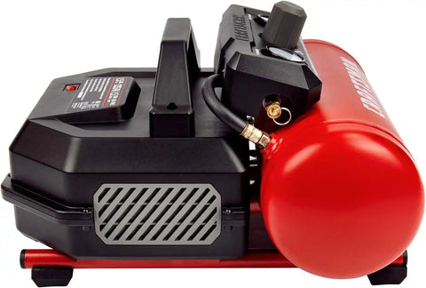 CRAFTSMAN 1.5 Gallon 3/4HP Oil-Free Portable Air Compressor 125PSI | Lightweight, 1.5 CFM @ 90 PSI, Fast Fill and Consistent Power, Oil-free Pump, Low Maintenance, Home DIY, Tire Inflation