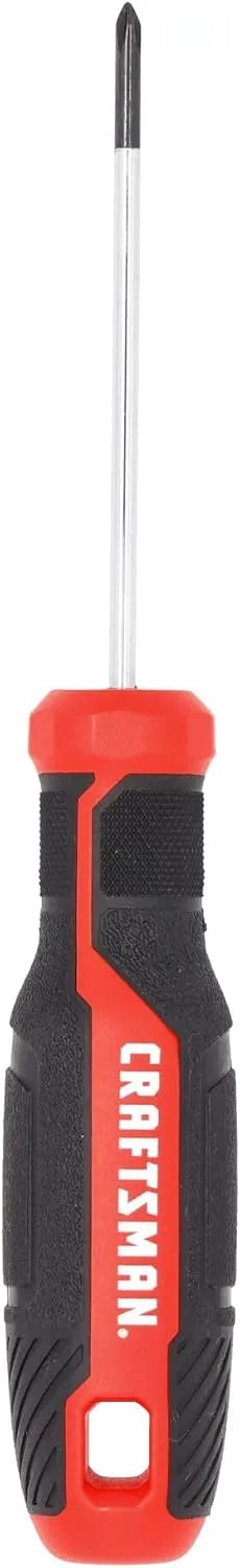 CRAFTSMAN Screwdriver PH0 x 3 in. Precision Phillips Head, Comfort Grip, Magnetic Tip (CMHT65147)
