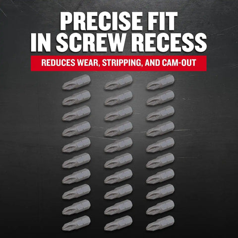 CRAFTSMAN Phillips Screwdriver Bit Set, 1-Inch, 30-Piece (CMAF121PH230)