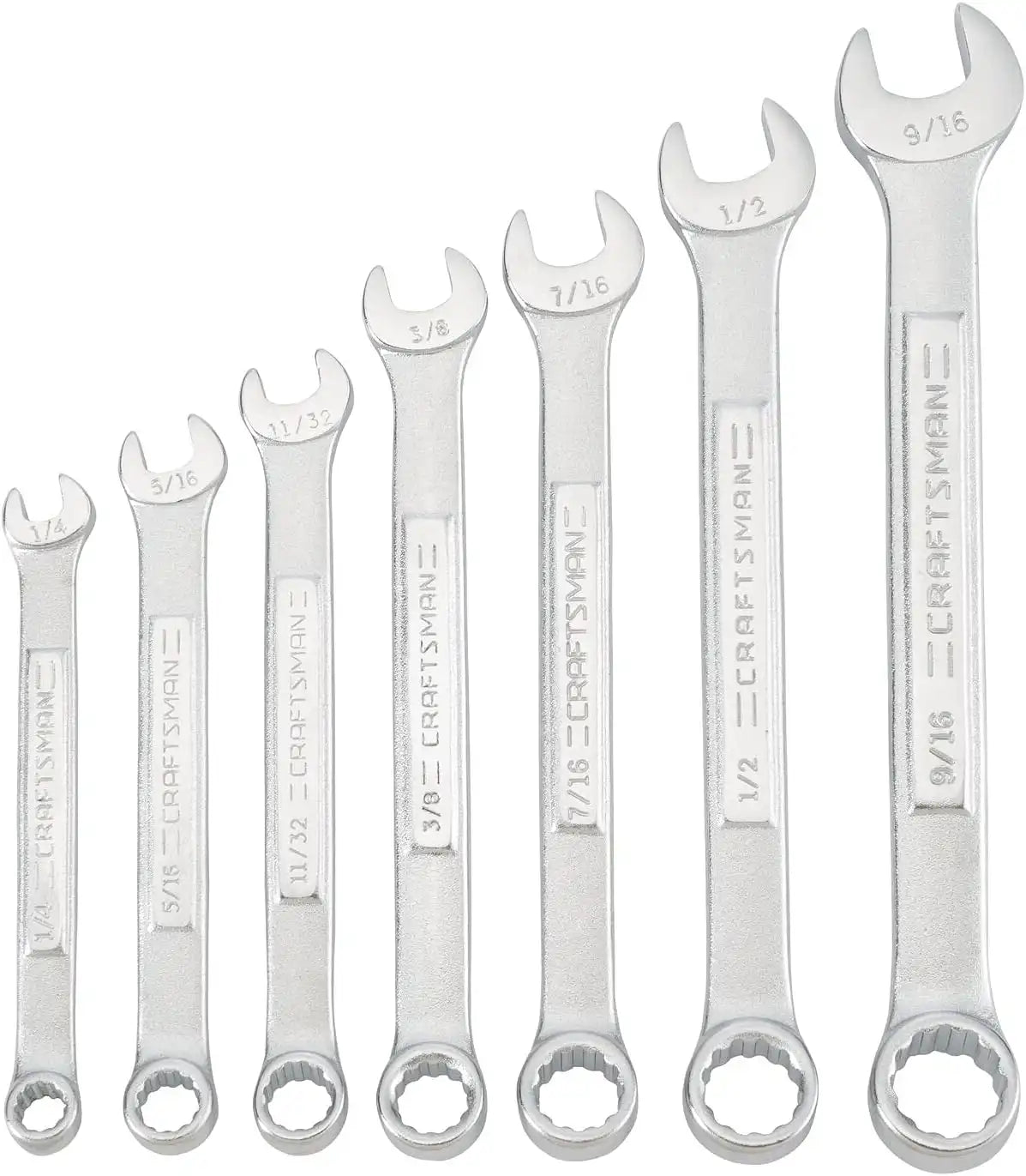 CRAFTSMAN SAE WRENCH SET IN POUCH, 7PC (CMMT21085)