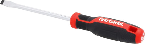 CRAFTSMAN Screwdriver SL5/16 in. x 6 in. Slotted, Magnetic Tip, Comfort Grip (CMHT65165)