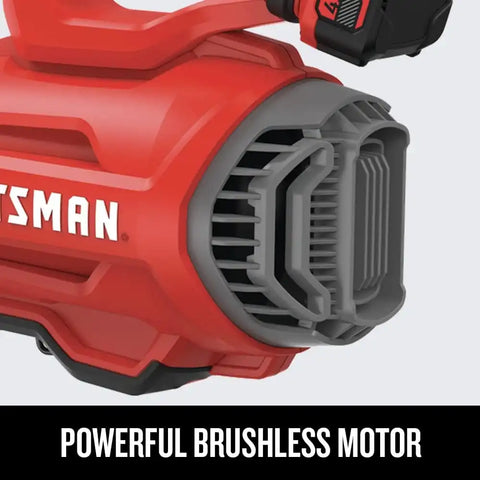 CRAFTSMAN V20 Cordless Leaf Blower, Battery & Charger Included (CMCBL720M1)