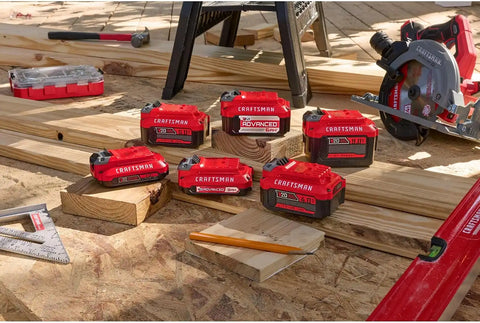 CRAFTSMAN V20 3 Ah Advanced Battery Starter Kit, Includes V20 Battery and Charger (CMCB2103-CK)