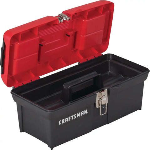 CRAFTSMAN Tool Box, Lockable, 16 in., Red/Black (CMST16901)