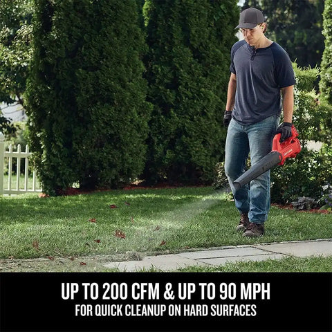 CRAFTSMAN V20 WEEDWACKER String Trimmer & Blower Combo Kit, (2) 1.5 Ah Batteries and Charger Included, 200 CFM/90 MPH Blower (CMCK279C2)