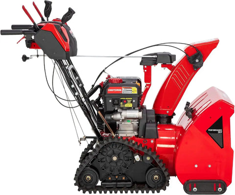 CRAFTSMAN Performance 26" Two-Stage Self Propelled Snow Thrower with Push-Button Start, Gas Powered, 243cc Engine (31AM7C3FB93)