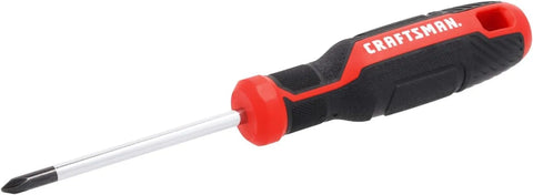 CRAFTSMAN Screwdriver PH1 x 3 in. Phillips Head, Comfort Grip, Magnetic Tip (CMHT65148)