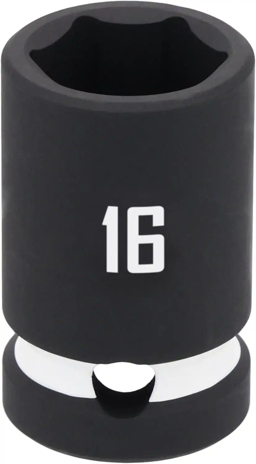 CRAFTSMAN 1/2 in Drive MM Shallow Impact Socket 16 mm (CMMT16864)