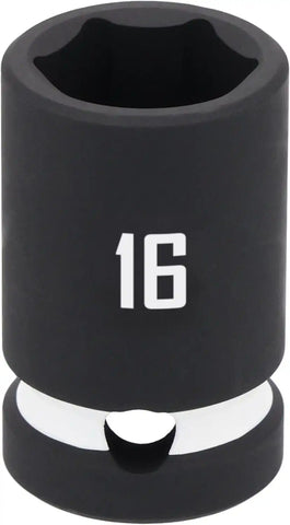 CRAFTSMAN 1/2 in Drive MM Shallow Impact Socket 16 mm (CMMT16864)