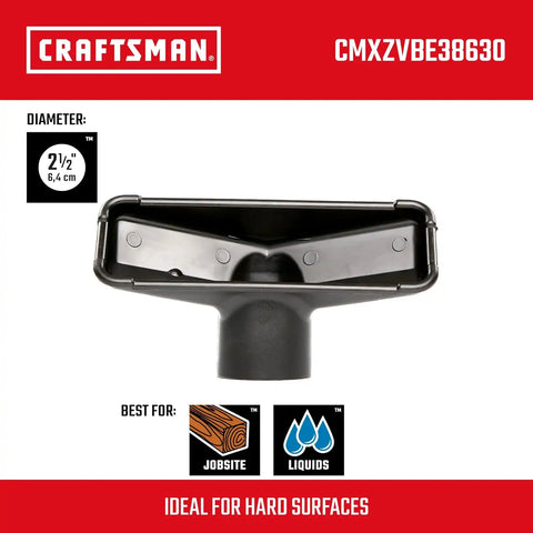 CRAFTSMAN CMXZVBE38630 2-1/2 in. Utility Nozzle Wet Dry Vac Attachment