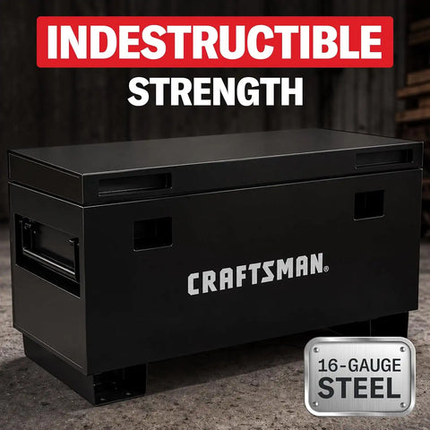 60" Craftsman Jobsite Box in Black