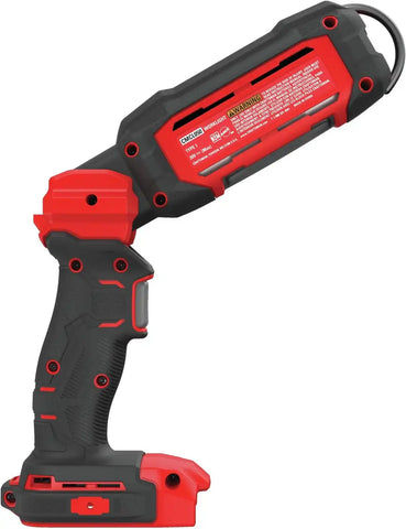 CRAFTSMAN V20 LED Work Light, Cordless Handheld Portable Led Light, 350/700 Lumens Hanging Work Light, Tool Only (CMCL050B)