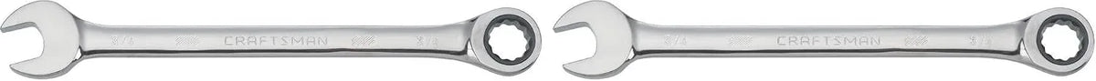 CRAFTSMAN Ratcheting Wrench, SAE, 3/4-Inch, 72-Tooth, 12-Point (CMMT42567) (Pack of 2)