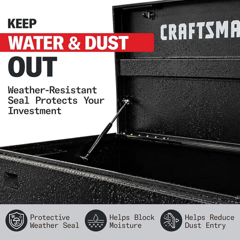 60" Craftsman Jobsite Box in Black