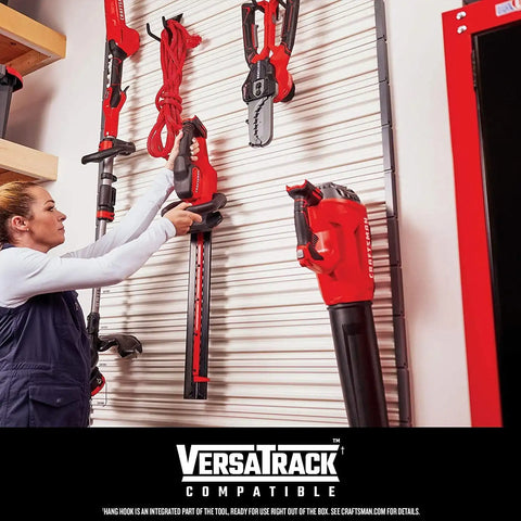 CRAFTSMAN Leaf Blower, Leaf Vacuum and Mulcher, 3-in-1 Backpack Blower, Up to 230 MPH, 12 Amp, Corded Electric (CMEBL700)