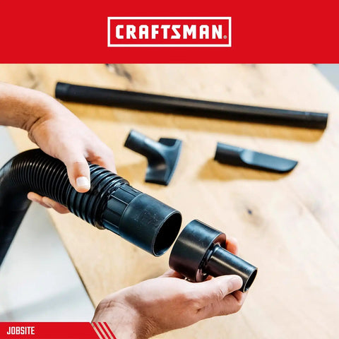 CRAFTSMAN CMXZVBE38665 2-1/2 to 1-1/4 inch Adapter Wet Dry Vac Attachment