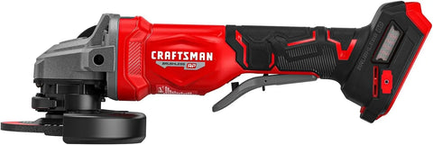 CRAFTSMAN V20 4 1/2 Cordless Angle Grinder, Brushless Small Grinder, Tool Only (CMCG452B)