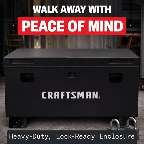 60" Craftsman Jobsite Box in Black