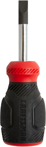 CRAFTSMAN Screwdriver, Slotted, Bi-Material, 1/4 X 1.5 Inch (CMHT65058N)