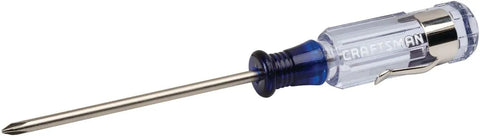 CRAFTSMAN Phillips Screwdriver #0 x 2.5 in., Acetate Handle (CMHT65000)