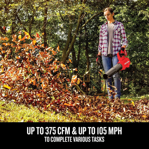 CRAFTSMAN CMCBL720B V20* Cordless Axial Leaf Blower, Brushless (Tool Only) Red