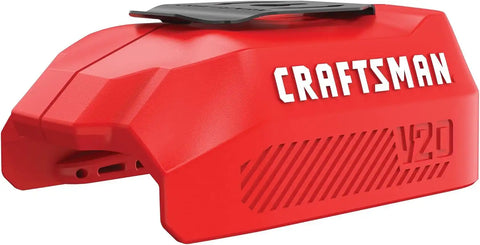 CRAFTSMAN V20 USB Adapter, USB Power Source for Charging Phone, Tablet, Batteries, and More, Bare Tool Only (CMCB002B)