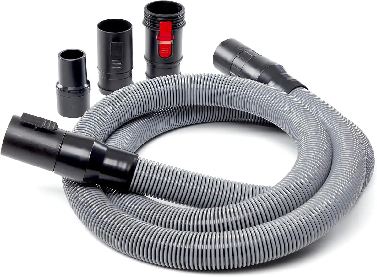 CRAFTSMAN CMXZVBE38804 1-7/8 in. x 10 ft. Professional Wet Dry Vacuum Hose | Industrial-Grade Shop Vacuum Hose Attachment Kit, Fits Most Wet/Dry Vacuums with a 1-7/8 in. Diameter Hose