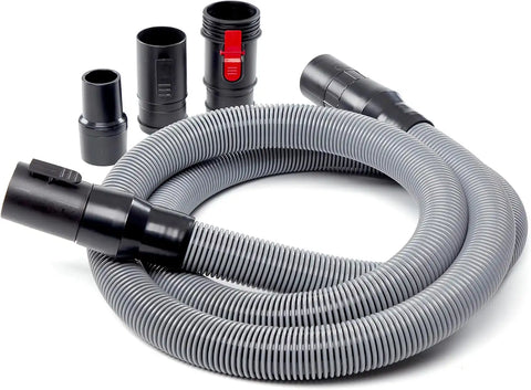 CRAFTSMAN CMXZVBE38804 1-7/8 in. x 10 ft. Professional Wet Dry Vacuum Hose | Industrial-Grade Shop Vacuum Hose Attachment Kit, Fits Most Wet/Dry Vacuums with a 1-7/8 in. Diameter Hose