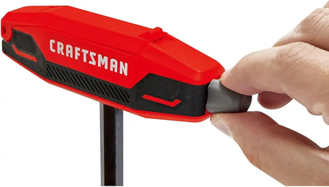 CRAFTSMAN Universal L-to-T Allen Wrench Adapter, Convert Most Sizes of Metric, SAE and Torx l-keys to a T-handle (CMHT26023)