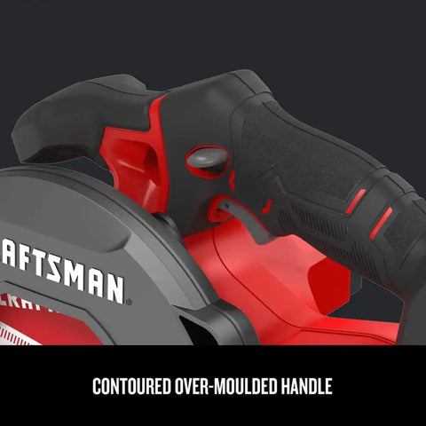 CRAFTSMAN V20 Cordless Circular Saw, 6-1/2 inch, Bare Tool Only (CMCS500B)