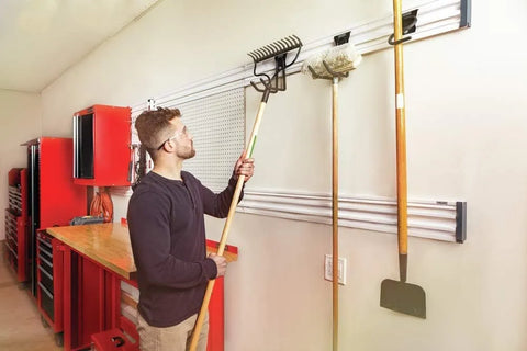 CRAFTSMAN Versatrack Garage Storage System, Storage Rail with 20 Piece Set Mounting Accessories (CMST22000)