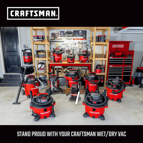 CRAFTSMAN CMXZVBE38740 Genuine 4 Gal. HEPA Media Wet Dry Shop Vacuum Filter | Fits Most 4 Gallon CRAFTSMAN Shop Vacuums, Easy Installation and Traps Allergens