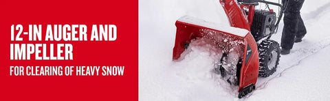 CRAFTSMAN Select 28" Two-Stage Self Propelled Snow Thrower with Push-Button Start, Gas Powered, 277cc 4-Cycle OHV Engine (31AH6F2GB93)