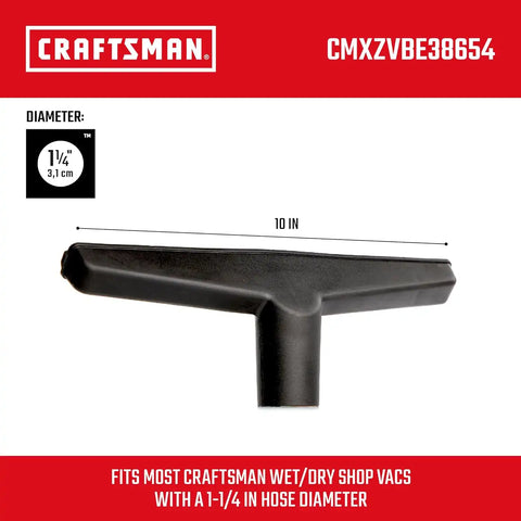 CRAFTSMAN CMXZVBE38654 1-1/4 in. Wet Nozzle/Floor Brush Vacuum Attachment