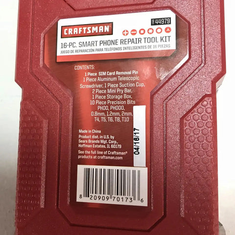 CRAFTSMAN Precision Screwdriver Set for Electronics, 16-Piece (944979)