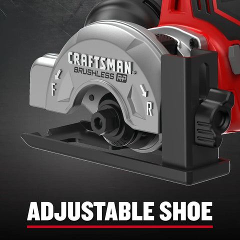CRAFTSMAN V20 3 Inch Cordless Cut-Off Tool with Forward and Reverse Functions, Bare Tool Only (CMCM300B)