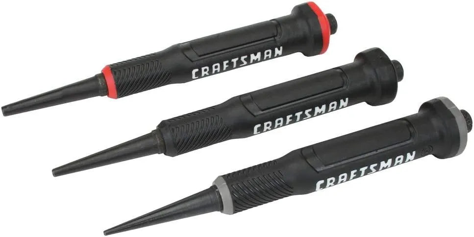 CRAFTSMAN Nail Set, 3-Piece Set (CMHT82541)