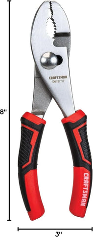 CRAFTSMAN CMHT81712 CFT SLIP JOINT PLIER-6IN, Red