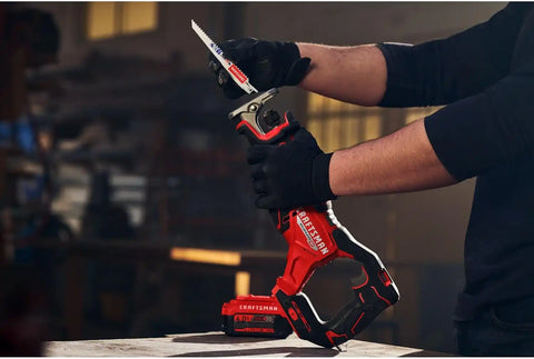 CRAFTSMAN V20 RP Cordless Reciprocating Saw, 3,200 RPM, 8 inch, Bare Tool Only (CMCS351B)