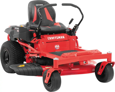 Craftsman 42" Gas Zero-Turn Riding Lawn Mower with 20.0 HP* Kohler 7000 Series Engine, Gas Lawn Tractor with Dual Hydrostatic Transmission, Red/Black