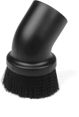 CRAFTSMAN CMXZVBE37413 2-1/2 in. Dusting Brush Wet Dry Vac Shop Attachment | Industrial-Grade Shop Vacuum Accessory for Cleaning Stubborn Debris, Fits 2-1/2 in. Hose Diameter