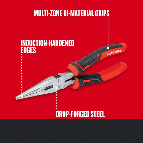 CRAFTSMAN CMHT81645 8-in. Long Nose Pliers