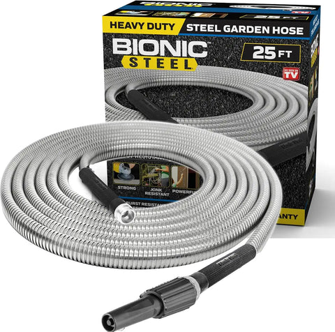 CRAFTSMAN 1700-PSI Electric Pressure Washer Bundle with Bionic Steel 25 FT Garden Hose with Nozzle