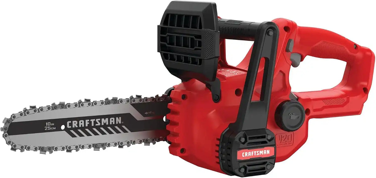 CRAFTSMAN V20 Mini Chainsaw, Cordless, 10 inch, Bare Tool Only (CMCCS610B)